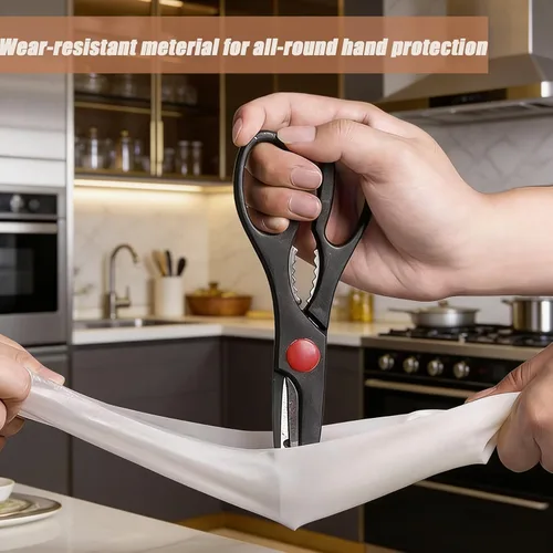 Miniatura 3 de Dishwashing Cleaning Gloves Waterproof Tear-Resistant Household Rubber Cleaning Gloves with Long Elastic Cuffs