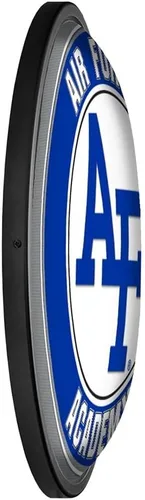 Miniatura 3 de The Fan-Brand Air Force Academy Falcons - Letrero de pared redondo y delgado iluminado – Decoración de pared de fútbol, baloncesto y béisbol