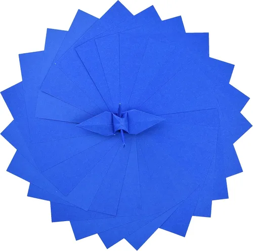 Miniatura 9 de 100 Origami de doble cara púrpura oscuro, 3 x 3 pulgadas, papel cuadrado fácil de plegar para plegar, grúas, álbum de recortes (P04)