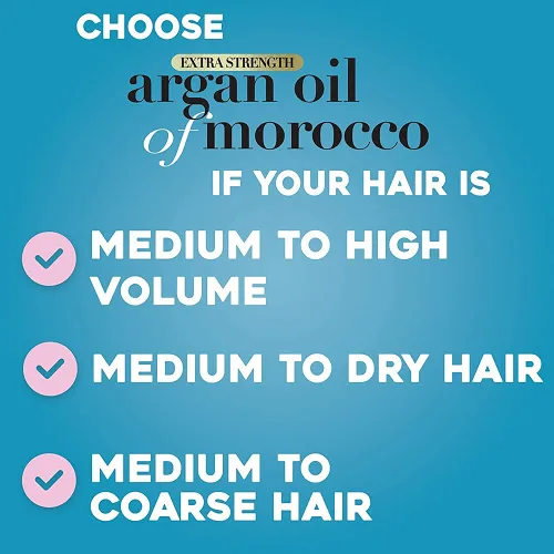 Miniatura 7 de OGX Extra Strength Hydrate Repair + Argan Oil of Marruecos Mascarilla para el cabello Hidratante Profundo, Tratamiento Acondicionador, Cítricos, 6