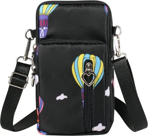 Miniatura 4 de Cartera para teléfono celular, bolsa cruzada para Samsung Galaxy S24 S23 Ultra S21 S22 S20 Plus Fe Note 20 A15 5G A25 A35 A05S A14 A13 A54 A71 Negro