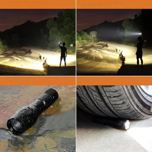 Miniatura 2 de Linterna LED recargable, linterna de 900000 lúmenes