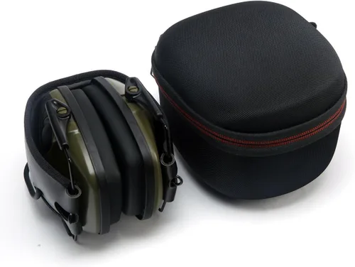 Miniatura 4 de LTGEM - Funda para Howard Leight Honeywell Impact Sport Sound Amplification Electronic Shooting Earmuff.. 2-1. Funda negra para orejeras