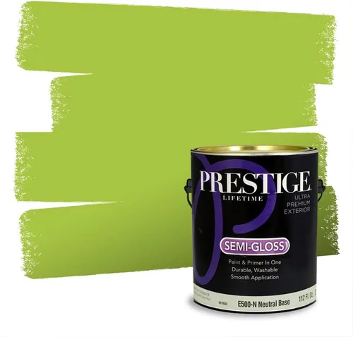 Miniatura 1215 de Prestige Paints - pintura de exterior y pintura de imprimación en una, E100-T-6006-10AVP