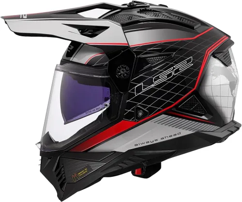 Miniatura 2 de LS2 Casco Blaze II Adventure para motocicleta con parasol