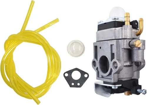 Miniatura 3 de Carburador 300486 Reemplazo para 2 ciclos 43cc Reemplazo para Powermate PCV43 Tiller Motor Parts con junta de reemplazo para Cultivator A201112