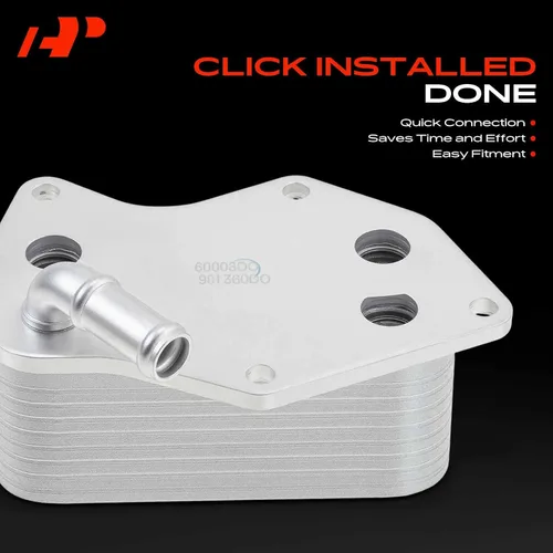 Miniatura 3 de A-Premium - Enfriador de aceite de motor compatible con Volkswagen Golf Jetta Passat Rabbit, 2006, 2007, 2008, 2009, 2010, 2011, 2012, 2013, 2014
