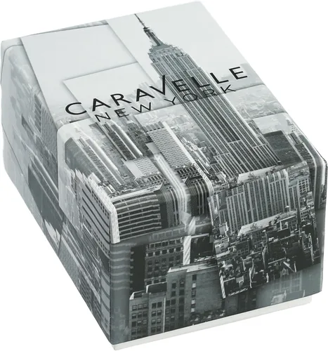 Miniatura 3 de Caravelle New York de la mujer 43l191Swarvoski vidrio Acero Inoxidable Reloj