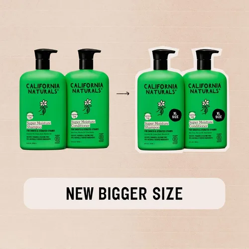 Miniatura 8 de California Naturals - Juego de shampoo y acondicionador para cabello seco y dañado, cuidado capilar para mujeres y hombres, natural, vegano, sin