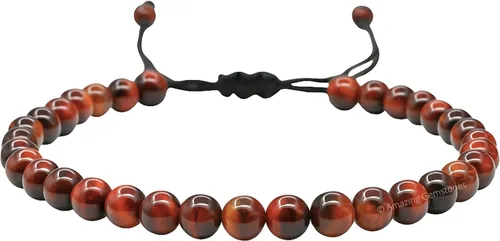 Miniatura 25 de Amazing Gemstone Crystal Anklet Ankle Bracelets for Women - Waterproof Beaded Healing Crystal Anklets, Plus Size Chakra Gemstone Bead Anklet