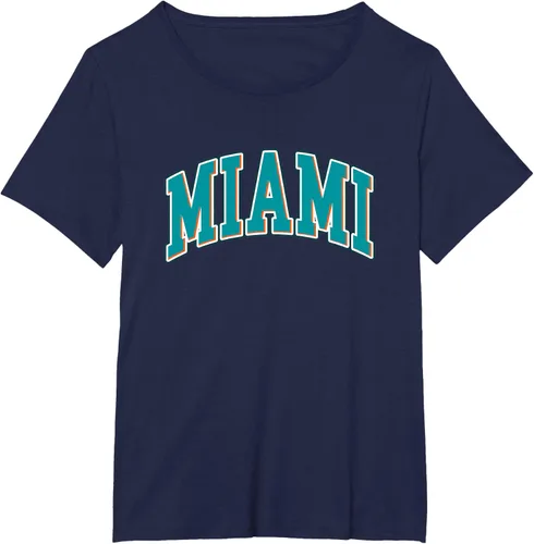 Miniatura 14 de Miami - Hometown Pride - Diseño retro - Camiseta clásica