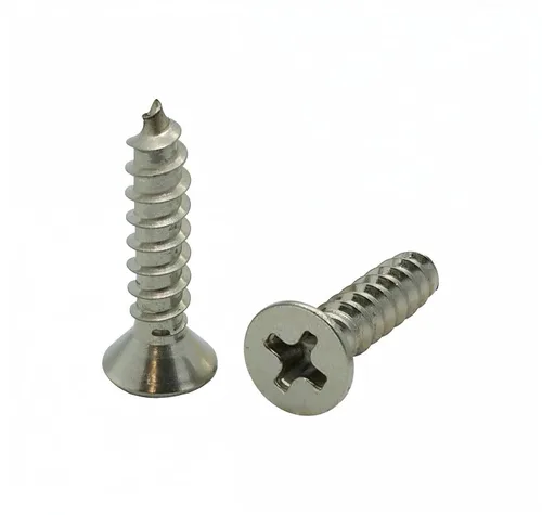 Miniatura 10 de BCP Fasteners 100 uds. #6 x 3/4" Tornillos de cabeza plana 304 inoxidables Phillips para madera (BCP18)