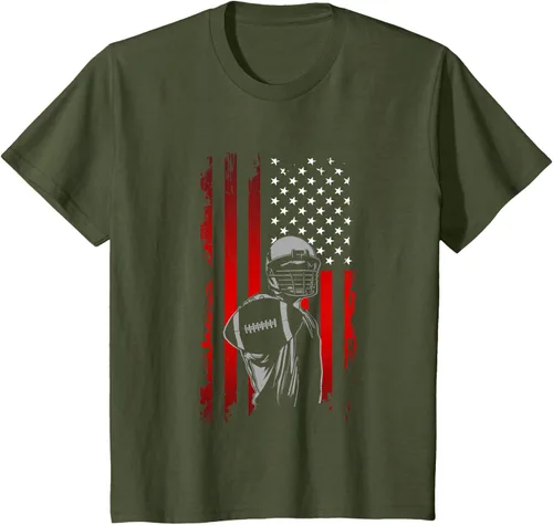 Miniatura 12 de Camiseta de fútbol americano, Negro