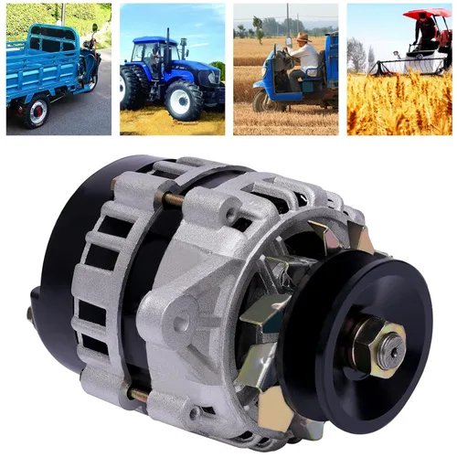 Miniatura 5 de 24V 2000W imán permanente sin escobillas generador síncrono alternador de carga de RPM bajas AC/DC 4500RPM