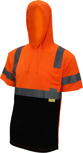 Miniatura 5 de New York Hi-Viz Workwear BFSH4511 - Camiseta de alta visibilidad clase 3, padres, Manga Larga Lima