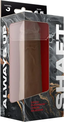 Miniatura 5 de Consolador realista de doble capa de silicona líquida FLEXISKIN con ventosa para jugar con manos libres, consolador ultrasuave para punto G