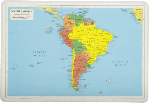 Miniatura 7 de Painless Learning individual mapa de Estados Unidos grande