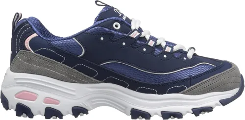 Miniatura 6 de Skechers D'Lites - Tenis de espuma viscoelástica con cordones para mujer