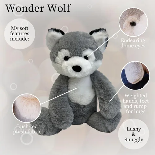 Miniatura 3 de World's Softest Animal de peluche para bebés, niños pequeños, niños y adultos. Adorable juguete hecho de materiales de calidad aptos para niños