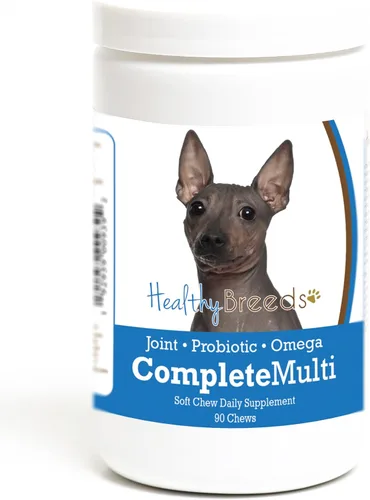 Miniatura 96 de Healthy Breeds Pug todo en uno multivitamínico suave masticable 60