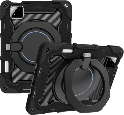 Miniatura 12 de Funda para Xiaomi Pad 5 de 11.0 pulgadas, PC + silicona de 3 capas Combo Armor Heavy Duty Cubierta a prueba de golpes para Xiaomi Pad 5 Pro 5G
