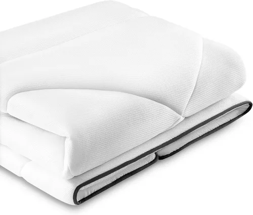 Miniatura 7 de Maxzzz Protector de colchón individual, protector de colchón individual para colchón de 8 a 23 pulgadas, color blanco