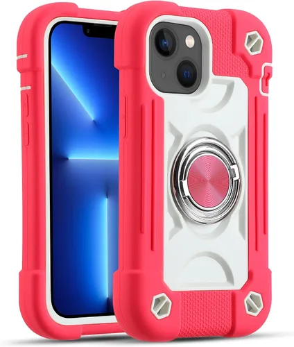 Miniatura 95 de MARKILL Funda compatible con iPhone Air de 6.5 pulgadas 2025 con soporte de anillo giratorio de 360 grados, protección contra caídas de grado