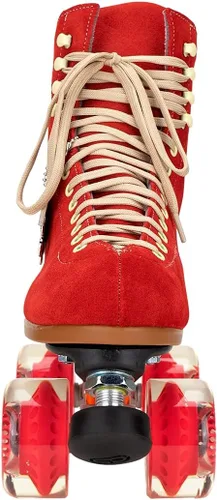 Miniatura 5 de Moxi Lolly Roller Skate - Patín de cuatro ruedas de moda para mujer Poppy Red