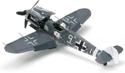 Miniatura 4 de Tamiya 61117 1/48 Messerschmitt BF 109 G-6 Kit de avión modelo de plástico