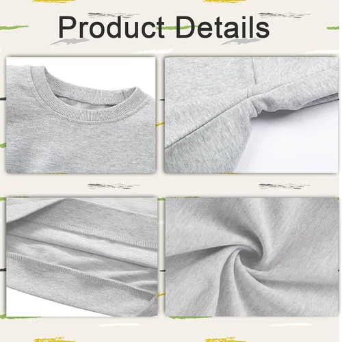 Miniatura 5 de Sudadera de dinosaurio para niños pequeños, camisa de manga larga Dinosaurio T-Rex