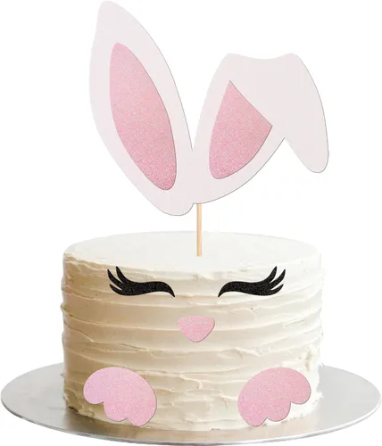 Miniatura 19 de 30 piezas de decoración para magdalenas de Pascua con purpurina de cruz religiosa He is resucitado para cupcakes de la Santa Biblia, Dios bendiga