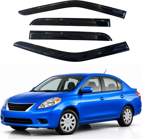 Miniatura 100 de Visor para ventana IG para Hyundai Venue 2020-2023, protector contra la lluvia, adhesivo extra duradero, deflector de viento para lado
