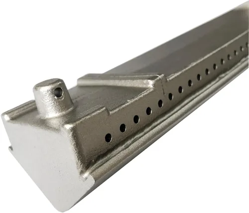 Miniatura 6 de Paquete de 3 quemadores de barbacoa de acero inoxidable fundido de 13 3/4 pulgadas, piezas de repuesto para parrillas Charbroil, Centro, Front