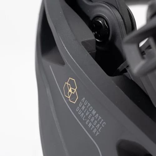 Miniatura 2 de Nidecker Supermatic Snowboard First Universal, Doble Entrada, Fijación Automática - Cómoda y Confiable como una Fijación Regular de Dos Correas
