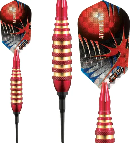 Miniatura 6 de Viper Atomic Bee Dardos de Punta Suave, 0.56 onzas Rojo