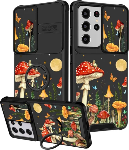 Miniatura 49 de Funermei Funda para teléfono Samsung Galaxy Note 10 Plus – Funda femenina bonita para niñas, diseño inspirador estético con funda para cámara