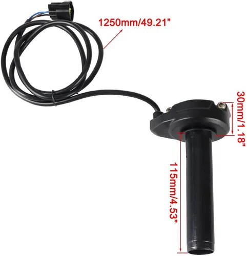 Miniatura 2 de Puños de acelerador Surron Mando de acelerador y rodamiento rodante JXMOTONG Puños de acelerador con cable de acelerador Kit de acelerador