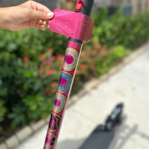 Miniatura 5 de Calcomanías de vinilo autoadhesivas de alta calidad y fundas para patinete eléctrico de adultos, personaliza y protege tu viaje con estilo (Dunats)