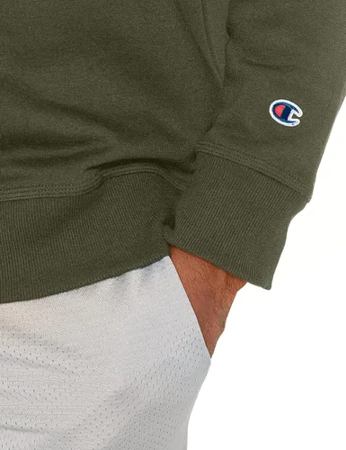 Miniatura 164 de Champion Sudadera de forro polar de peso medio con cuello redondo para hombre (regular o grande y alto)