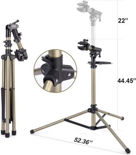 Miniatura 6 de CXWXC Soporte para reparación de bicicletas 40kg - Soporte para bicicletas E para mantenimiento, soporte de trabajo - Soporte de reparación
