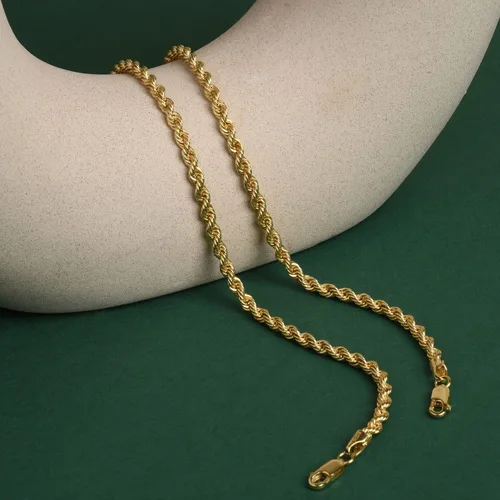 Miniatura 3 de Jewelry Atelier Colección de pulseras de cadena rellenas de oro Pulseras de cadena de cuerda rellenas de oro amarillo macizo de 14 quilates