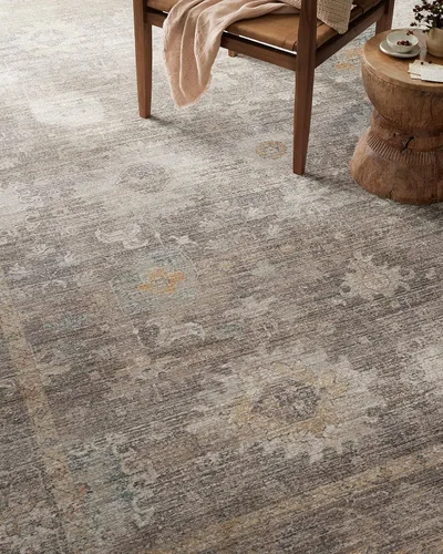 Miniatura 4 de Loloi Magnolia Home de Joanna Gaines Millie Collection MIE-05 Piedra/Natural 2 pies y 7 pulgadas x 12 pies, 0.25 pulgadas de altura de la pila