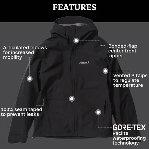 Miniatura 4 de Marmot - Chaqueta minimalista, ligera e impermeable para hombre.