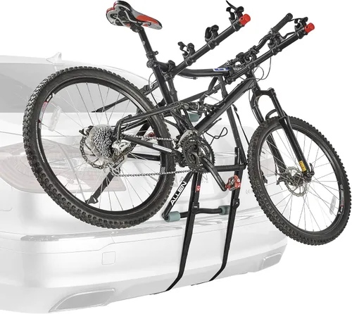 Miniatura 2 de Allen Sports Deluxe - Soporte para maletero de 2 bicicletas, modelo ZN102, negro