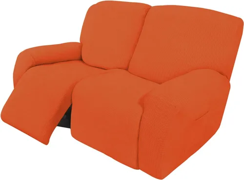 Miniatura 33 de Easy-Going - Funda elástica para sofá reclinable y sofá cama, 6 piezas, protector de muebles, suave, parte inferior elástica, tela jacquard