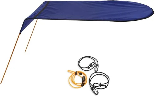 Miniatura 15 de LIXADA Toldo para kayak y canoa para una sola persona Azul/claro