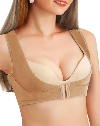 Miniatura 3 de Soporte para el pecho para mujer, corrector de postura, chaleco moldeador, brasier moldeador, brasier push up, soporte de espalda
