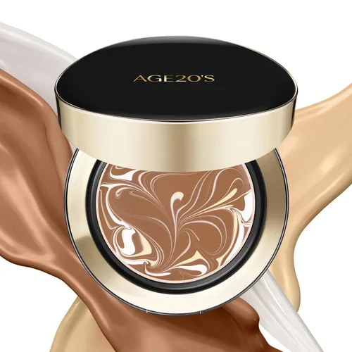 Miniatura 21 de AGE20'S Signature Essence Pact SPF 50+ Paquete de 1 13C PORCELANA Base en crema, acabado luminoso, cobertura natural Base cushion coreana