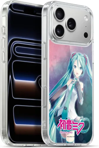Miniatura 197 de Head Case Designs Licencia Oficial Hatsune Miku Gráficos Lindos Carcasa de Gel [Protección de Grado Militar] Compatible con Apple iPhone 7