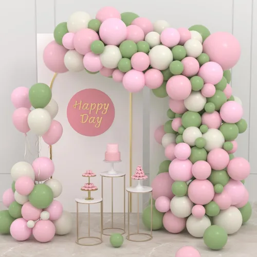 Miniatura 20 de Black and Silver Balloons Garland Arch Kit, 142PCS Black and Metallic Silver Confetti Balloons for Baby Shower Wedding Men Women Birthday